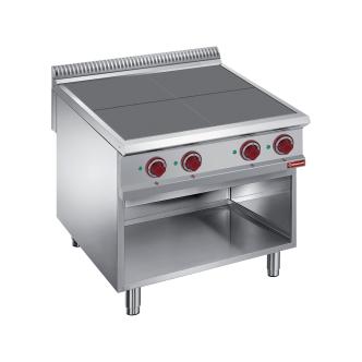 Cuisinière - Electrique - 4 Plaques - 30x30 CM - Base Ouverte - Diamant - E9/4SPA8 E9/4SPA8 €3,356.00 Ligne Diamond 900