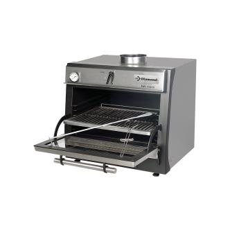Four à charbon - 60KG/heure - 1/1 GN - Inox - Diamant - CBQ-060/SS CBQ-060/SS €4,527.00 Four à charbon de bois