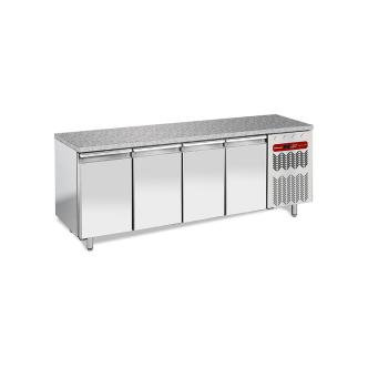 Etabli à pizza - 4 portes - Granit - H 90 x 255 x 80 CM - Moteur droit - Diamant - TP4N/HG-R2 TP4N/HG-R2 €4,833.00 Bancs de travail pour pizzas