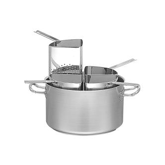 Casserole à Pâtes - H 25 CM - 0,001 KG - Ø40 CM - Inox 18/10 - 31,4 Litre - Pujadas - 720123 E720123 €259.00 Casserole à pâtes