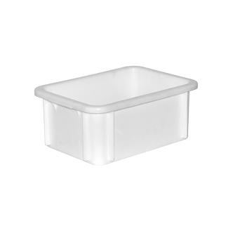 Bac gerbable - H 16.5 x 39.5 x 29.5 CM - 0.749 KG - Polypropylène - Blanc - 12 Litre - -20°C / +110°C - 059050 E059050 €17.75 Bacs empilables