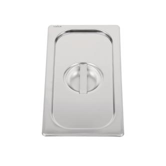 Couvercle bac gastronorme - 1/3 GN - 17,6 x 32,5 CM - inox - Vogue - DW457 DW457 €5.99 Couvercle GN inox