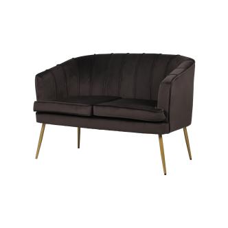 Canapé traiteur - Rest - 120 CM - Velours - Anthracite - G-Line HW-140230 €325.00 Bancs de salle à manger
