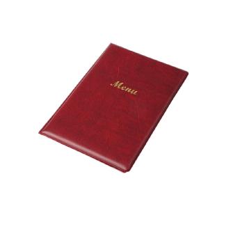 (NON DISPONIBLE)Porte-menu Olympia PVC A5 bordeaux - E220 E220 €4.99 Présentation
