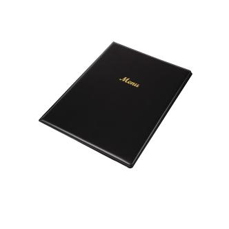 Chemise menu - A4 - Noir - H 31,5 x 23,5 x 1,1 CM - PVC - Olympia - E217 E217 €7.99 Présentation