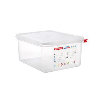 Boîte Alimentaire - 1/2 GN - 10 Litre - H 15 x 32.5 x 26.5 CM - Polypropylène - Transparent - -40°C / +95°C - Hermétique Verrouillable - Araven - 962322 E962322 €18.25 Bacs à aliments