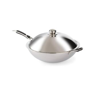 Poêle wok - inox - H 18 X 36 CM - Hendi - 239773 239773 €84.96 Wok