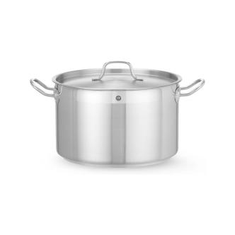 Marmite moyenne - avec couvercle - Inox 1810 - H 17 X 30 X 40.5 CM - Hendi - 831502 831502 €61.63 Casserole
