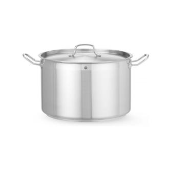 Marmite moyenne - avec couvercle - Inox 1810 - H 23 X 38 X 50.5 CM - Hendi - 831700 831700 €135.58 Casserole