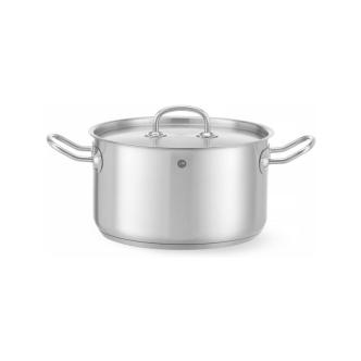 Marmite moyenne - avec couvercle - Inox - H 13.5 X 25.5 X 34.5 CM - Hendi - 836309 836309 €29.71 Casserole