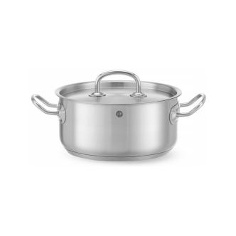 Marmite basse - Avec couvercle - Inox - H 9,5 x 21,5 x 30 CM - Hendi - 836019 836019 €19.76 Casserole