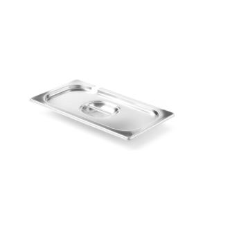 Couvercle Gastronorm avec évidement cuillère - Inox 1810 - 32,5 X 53 CM - Hendi - 805107 805107 €22.06 Couvercles GN évidement pour cuillère