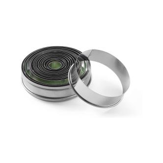 Set d'emporte-pièces - inox - H 3,5 X CM - Hendi - 673416 673416 €9.78 Anneaux alimentaires