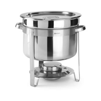 Chafing dish à soupe - Inox 18 0 - H 32,5 X 37 CM - Hendi - 472507 472507 €53.13 Casserole ronde