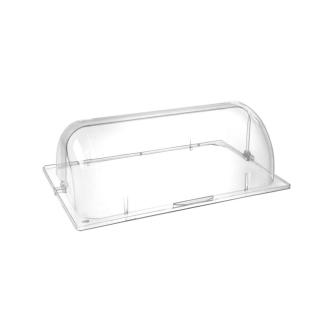 Hotte de présentation roll top - Polycarbonate - H 18 X 33 X 54 CM - Hendi - 427507 427507 €29.33 Buffet de petit-déjeuner / déjeuner