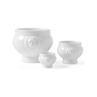 Bol à soupe - 4 pièces - Tête de Lion - Ø 13,8 cm - 500 ML - Porcelaine - Hendi - 784754 784754 €18.00 Assiettes creuses