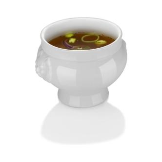 Bol à soupe - 12 pièces - Tête de Lion - Ø 17,5 cm - 1000 ML - Porcelaine - Hendi - 784747 784747 €140.00 Assiettes creuses