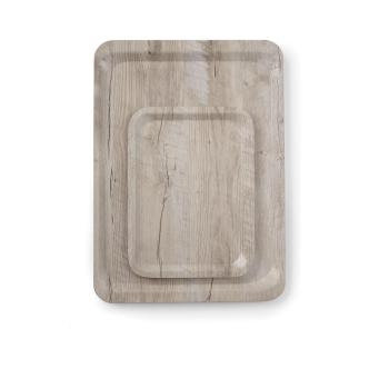 Plateau mélamine imprimé bois - Mélamine - 35 X 24 CM - Hendi - 508909 508909 €8.29 Plateaux rectangulaires