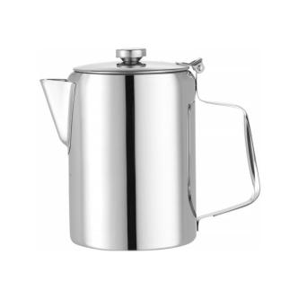 Cafetière / Théière avec couvercle / Théière - Inox - H 18,5 X 12,6 CM - Hendi - 453407 453407 €19.13 Percolateurs à café