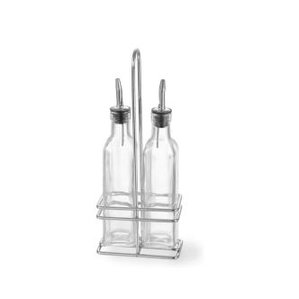Ménage huile et vinaigre - Inox - H 32.5 X 6 X 11.5 CM - Hendi - 460245 460245 €9.14 Poivre et sel