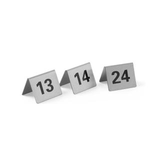 Tableau numéros standard - acier inoxydable 180 - H 4 X 3,5 X 5 CM - Hendi - 663851 663851 €10.16 Autocollants