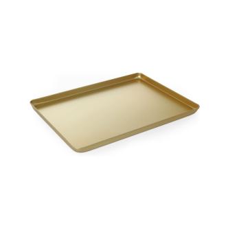 Plateau présentoir doré - Aluminium - H 2 X 30 X 40 CM - Hendi - 808566 808566 €17.81 Plateau de service