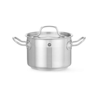Marmite moyenne - avec couvercle - Inox 1810 - H 11 X 18 X 26 CM - Hendi - 831007 831007 €25.46 Casserole