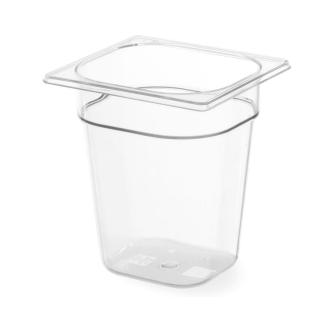 Bac gastronorme 1/6 - Polycarbonate - H 15 X 16,2 X 17,6 CM - Hendi - 861714 861714 €5.06 Bacs gn plastique