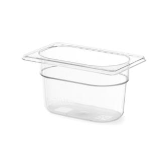 Bac gastronorme 1/9 - Polycarbonate - H 10 X 10.8 X 17.6 CM - Hendi - 861820 861820 €3.19 Bacs gn plastique