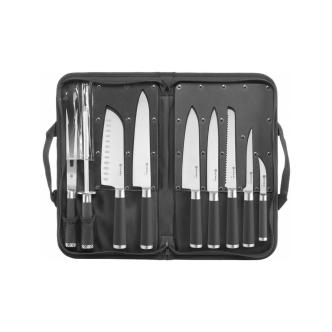 Set de couteaux 9 pièces - Inox - H 6.5 X 26 X 44.5 CM - Hendi - 975770 975770 €66.73 Couteaux
