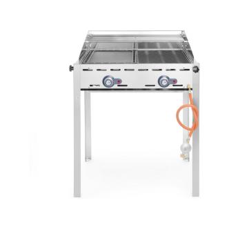 Feu vert avec 2 brûleurs - Inox 180 - H 82,5 X 61,2 X 74 CM - Hendi - H149508 H149508 €675.75 Barbecue au gaz