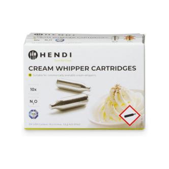 Cartouches chantilly - 10 pièces - Hendi - 588208 H588208 €3.95 Appareils à crème fouettée