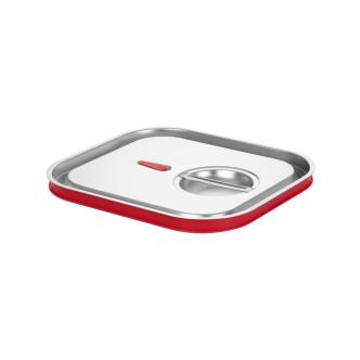Deksel GN-Containers - Met Siliconenrand - H 2.6 x 30.5 x 33.4 CM - Hendi - 807613 H807613 €23.76 Couvercle GN inox