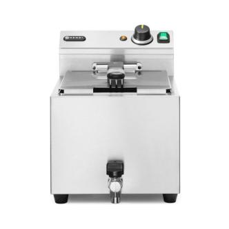 Friteuse - Met Aftapkraan - 10 Liter - 400 V - H 42 x 30.2 x 68 CM - Hendi - 209424 H209424 €331.08 Friteuses 400 volts