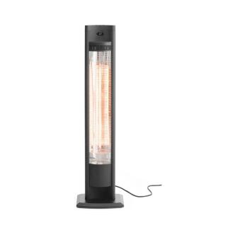 Terrasverwarmer Tornado - Infrarood - Zwart - H 106 x 27 x 21 CM - Hendi - 272435 H272435 €168.73 Chauffages de terrasse
