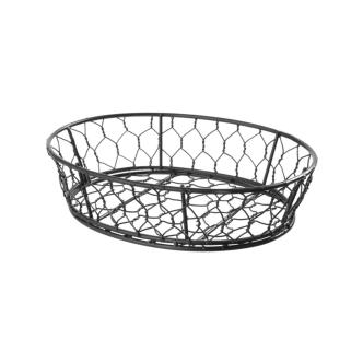 Corbeille fil - Ovale - Noir mat - Hendi - 425831 425831 €4.63 Présentation