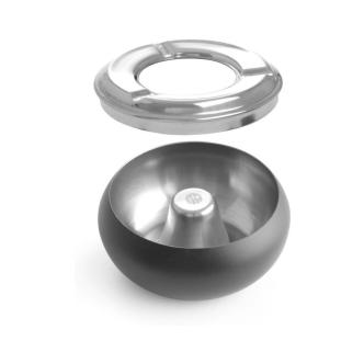 Cendrier de terrasse - Inox - Noir mat - Hendi - 440230 440230 €5.06 Cendrier