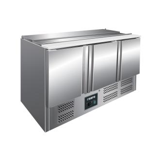 Saladette - 2 portes - H 89 x L 136,5 cm - Inox - Saro - 323-1003 323-1003 €1,430.00 Saladette