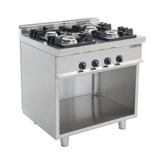 Cuisinière à gaz - 4 brûleurs - Saro - 423-1020 423-1020 €2,760.00 Cuisinières à gaz sans four