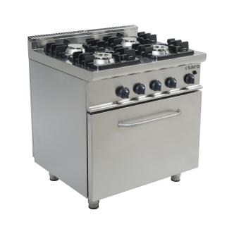 Cuisinière à gaz - Four à gaz - 4 feux - Saro - 423-1030 423-1030 €4,270.00 Cuisinières à gaz avec four