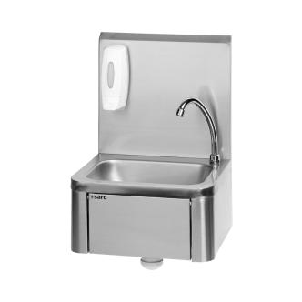 Lave main - inox - 40 x 34 cm - Saro - 353-1005 353-1005 €235.00 Éviers / bacs d'égouttage en inox
