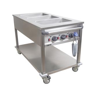 Wagon Bain Marie - 3 x 1/1 GN - Saro - 126-1505 126-1505 €2,625.00 Sur chariot