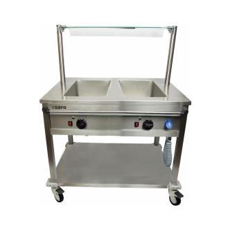 Bain Marie - RVS - 230V - H 85 x B 90.4 x D 70.4 CM - Saro - 126-1515 126-1515 €1,970.00 Sur chariot