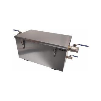 Vetafscheider - RVS - 14 Liter - H 29.5 x B 46 x D 28.7 CM - Saro - 458-1800 458-1800 €700.00 Séparateur de graisse