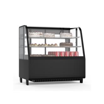 Vitrine réfrigérée - Modèle de table - 100 Litres - Noir - G-Line HW-02475 €449.00 Vitrine réfrigérée