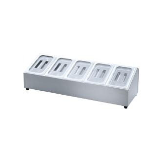 Bac GN - Acier Inoxydable - 5 x 1/4 GN - G-Line 77844 €129.00 Bac GN