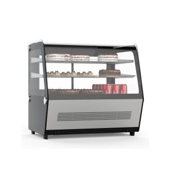 Vitrine réfrigérée - Modèle de table - 120 Litre - Inox - G-Line HW-058051 €549.00 Vitrine réfrigérée