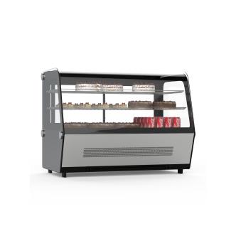 Vitrine réfrigérée - Modèle de table - 160 Litres - Inox - G-Line HW-02478 €599.00 Vitrine réfrigérée