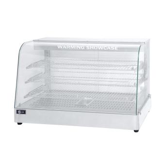 Vitrine chauffante - Inox - 230V - H 58 x L 90 x P 45,5 CM - G-Line HW-147709 €499.00 Vitrine chaude
