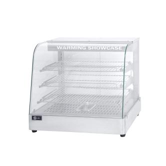 Vitrine chauffante - Inox - 230V - H 58 x L 65 x P 45,5 CM - G-Line HW-147708 €399.00 Vitrine chaude
